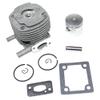 LJEzAD Cylinder Piston Kit Compatible with B45 B45INTL B45LA GP45 GP450 RC-45 Fits Part Numbers A130001330 20021-12110 70198-12110 Engine Repair Replacement Parts view 1