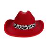 arzgul Cow Design Cowboy Hat Western Cowgirl Hat With Six Color Choices Cute Cow Themed Cowboy Hats For Girls view 1