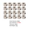 20PCS Metal Wheel Collars Lock Landing Gear Stoppers For RC Airplane Fixed-wing Parts Compatible With 1 6mm 2 1mm 2 6mm 3 1mm 4 1mm 5 1mm Shaft Sizes(20PCS 3.1MM) view 2