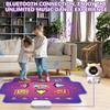 Mostop Dance Mat for Kids - Rechargeable Electronic Dance Pad with 8 Light-Up Keys & Cordless Bluetooth, Dancing Game Mat with 5 Game Modes, Girls Toys Music Games for Kids Ages 3-12 view 4