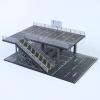 1/64 Scale Die-cast Model Car Display Case Organizer - Parking Garage Diorama Compatible with Hot Wheels Matchbox Mini GT,for Toy Car Display and Storage(Platform 06) view 2