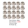 20PCS Metal Wheel Collars Lock Landing Gear Stoppers For RC Airplane Fixed-wing Parts Compatible With 1 6mm 2 1mm 2 6mm 3 1mm 4 1mm 5 1mm Shaft Sizes(20PCS 5.1MM) view 2