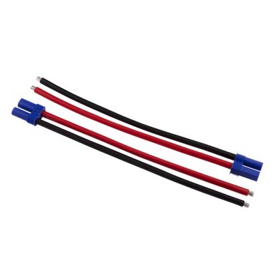 rflaueo 2pcs EC5 Female Cable Adapter, EC5 Female Banana Connector with 20cm 10awg Silicone Wire(E219-2)