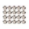 20PCS Metal Wheel Collars Lock Landing Gear Stoppers For RC Airplane Fixed-wing Parts Compatible With 1 6mm 2 1mm 2 6mm 3 1mm 4 1mm 5 1mm Shaft Sizes(20PCS 2.1MM) view 1