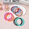30PCS Silicone Jelly Hair Tie Bracelet Silicone Jelly Bracelets Stretchy 80s Gel Gummy Rubber Bracelets Hair Ties for Women Adults Party Accessories (10 Colors) view 3