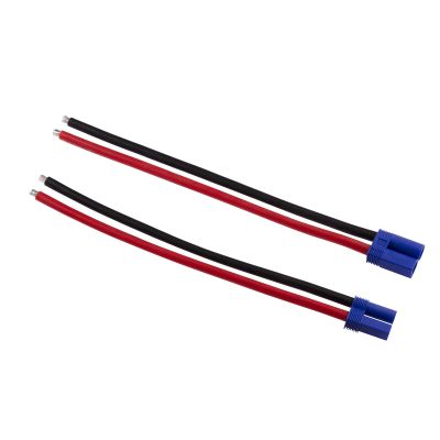 rflaueo 2pcs EC5 Male and Female Cable Adapter, EC5 Male Banana and Female Connector with 20cm 10awg Silicone Wire(E220-1)