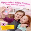 KOKODI 4 Inch Kids Smart Phone, Touchscreen HD Dual Camera Cell Phone for Children, Christmas Birthday Gifts Unicorn Learning Toys for Girls 3-10, First Preschool Education Phone Toy with 200+ Games view 3