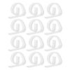 12Pcs Plastic Clear Tablecloth Table Cover Clips Holder Clamp Party Picnic Home view 1