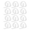 12Pcs Plastic Clear Tablecloth Table Cover Clips Holder Clamp Party Picnic Home view 3