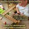 Wooden Marble Run Race Set of 2  Maze Track River Waterfall  Montessori Ball Run Toy  Wooden Marble Roller Course for Kids  Gift for Birthday or Christmas view 3
