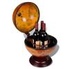 Gecheer Wooden Globe Bar, Rotating Wine Stand with Eucalyptus Wood Base, 16th Century Nautical Maps Design, for Home or Office Decoration view 4