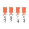 Body Shell Clip Pin Fixing Bracket Set, Body Clips with Pull Tabs for All 1/8 1/10 1/12 Scale Micro Cars (#3) view 1
