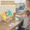 Quliwise Educational 2 in 1 Math Manipulatives Number Counting Blocks & Teaching Clock for Kids, Preschool Learning Toys for Toddlers 3-5, Montessori Toys for 3-5 Year Old Boys Girls Birthday Gifts view 2