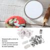 100 Sets 58mm Button Supplies, Blank Button Badge Round Badge Making Supplies DIY Pin Maker Metal Pin Kit for Handcraft Craft  view 2
