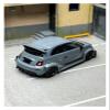 1:64 for Abbas Abarth 995 Gray Miniatur Modell Collection Diecast Car Static Display view 2
