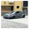 1:64 for Abbas Abarth 995 Gray Miniatur Modell Collection Diecast Car Static Display view 3