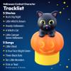 LUNA STORYTIME Halloween Black Cat Figurine Cartridge  Projects 5 Halloween Stories and 5 Fun, Spooky Songs, Over 30 Minutes of Audio Content | Gift and Toy for Ages 3+ view 2
