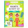 Stephen Joseph, Kids Magnetic Activity Set, 50 Magnet Pieces and 10 Double Sided Cards, Screen-Free Fun, Ideal Travel Activity for Kids, Ideal for Ages 3+, Careers view 1