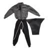 1:12 Figure Clothes Miniature Jacket Pants Set with Short T Shirt,Costume, Suit for 6 Inch Male Collectable Action Figures, Gray view 1