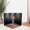 1/12 Scale Show Scene Background Garage Parking Lot for Mini Figure Models Car Vehicle Scene Toy BJD Dolls 8.46inchx8.46inch, Basement view 3