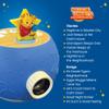LUNA STORYTIME Kids Book Projector  5 Daniel Tiger & 5 Classic Read-Aloud Stories, 10 Songs & Night Light & Soothing Dream Music | Children Ages 3+ Storytime Projector | Toys, Owl & Daniel Tiger view 4