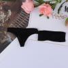 1/6 Scale Female Clothes, Women Figure Doll Clothing, Top and Bottom Underwear Set Costume for 12inch Action Figure, Black view 4