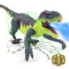 QPOU Remote Control Dinosaur Toy for Kids - Best Birthday Gifts for Boys Ages 3-5 4-7 8-12 Year Old, Interactive Walking Dino with Sound Effects, Spray and Lights view 1