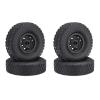 RC Wheel Tires Rims For MN D90 D91 D99 For MN99S For WPL C14 C24 C34 C44 4Pcs RC Car Tires Tyre Wheel Upgrades Accessories Spare Parts view 1