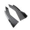 2 Pcs Car Rear Bumper Lip Spoiler for Lexus RC 2014-2024,Diffuser Spoiler Side Fin Corner Splitter Fins Scratch Protector Decoration Accessories,Carbon Fiber-A view 3
