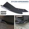 2 Pcs Car Rear Bumper Lip Spoiler for Lexus RC 2014-2024,Diffuser Spoiler Side Fin Corner Splitter Fins Scratch Protector Decoration Accessories,Carbon Fiber-A view 4