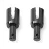 RC Differential Cup For Tamiya M07/M08/TA06/TD2/XV01 1/10 2 Pieces Steel Gearbox Connector Cup Differential Cup Remote Control Crawler Car Upgrade Accessories view 3