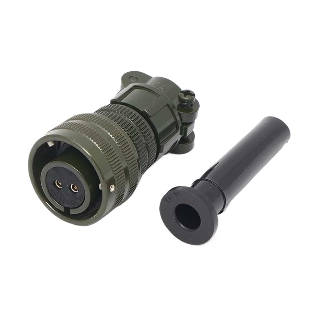ATUUKOPC 14S-9S 14S-9P Plug-in Servo Motor Connector MIL-DTL-5015 VG95234 MS3108A MS3106A MS3102A MS5015 MS3100A MS3101A 14-9S 14-9(MS3106A-14S-9S)