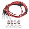Compatible with 1/5 1/8 1/10 1/12 1/16 Remote Control Vehicle Upgrade Modification Parts Accessories 4pcs Light Kit 5mm RC Car Upgrade Parts view 3