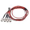 Compatible with 1/5 1/8 1/10 1/12 1/16 Remote Control Vehicle Upgrade Modification Parts Accessories 4pcs Light Kit 5mm RC Car Upgrade Parts view 4