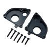 Compatible with Axial for SCX24 for Gladiator for Bronco C10 for JLU for Deadbolt 1/24 RC Car Part Conversion Metal Middle Gearbox Case RC Car Accessories(Black) view 1