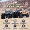 EAZYRC YKHOBBY 1/10 Scale 4X4 RC Rock Crawlers- LC79 Style 4WD Off-Road RC Rock Trucks, Manual Diff Locks, 2-Speed Transmission, Upgradeable Brushed Motor, 4WD Off-Road RTR for Adults & Teens view 2