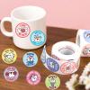 1000pcs Dental Stickers, 1.5in Round Cute Dentist Decals Tooth Fairy Stickers Reward Prize for Kids Fun Dental Decorations for Notebook Laptop Water Bottle (Style 3) view 3