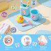 1000pcs Dental Stickers, 1.5in Round Cute Dentist Decals Tooth Fairy Stickers Reward Prize for Kids Fun Dental Decorations for Notebook Laptop Water Bottle (Style 3) view 4
