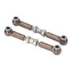 2PCS RC Steering Link Rod Servo Pull Linkage Arm Aluminium Alloy RC Car Parts for MJX 14210 14209 16208 16209 1/14 (You Color) view 2