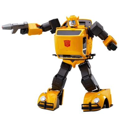 Robosen Bumblebee Flagship Transformer Robot Toy  Auto-Converts Beetle to G1 Bumblebee, 14.84", Voice & App Control, 67 Microchips, 31 Joints, Programmable, Collector's Edition