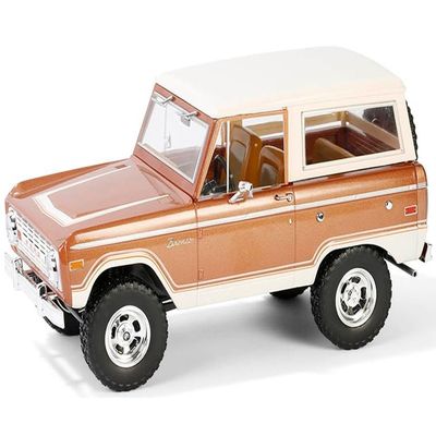 1973 Hot Ginger Metallic with Cream Top Artisan Collection 1/18 Diecast Model Car by Greenlight 19144