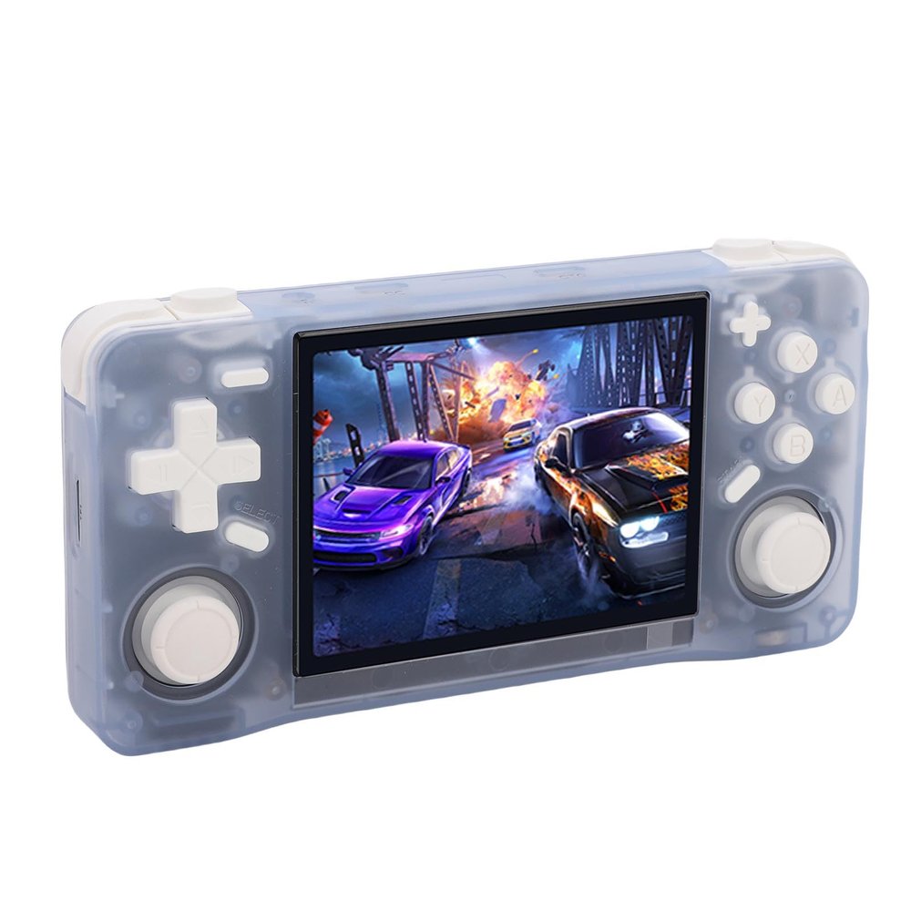 EBTOOLS Retro Handheld Game Console, 3.5 Inch HD Screen Gaming Console, Built Multiple Emulators, 1.5GHz, Anti Slip Texture, 4000mAh, Portable Gaming Player, with Screen Protector (128GB)