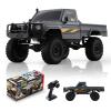 EAZYRC YKHOBBY 1/10 Scale 4X4 RC Rock Crawlers- LC79 Style 4WD Off-Road RC Rock Trucks, Manual Diff Locks, 2-Speed Transmission, Upgradeable Brushed Motor, 4WD Off-Road RS for Adults & Teens view 1