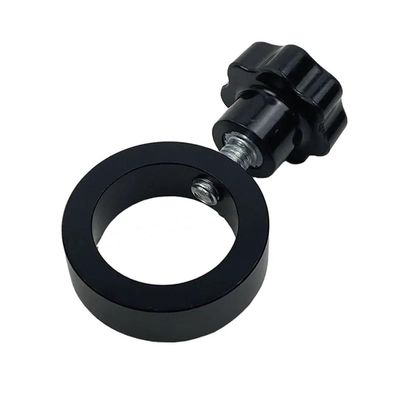 Microscope Accessories Kit 32mm / 25mm Industry Stereo Microscope Limit Fix Position Ring Holder Metal Column Pillar with Screw Microscope Slides(32mm A)