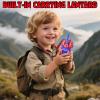 3 Pack Walkie Talkies for Kids, Spider Toys 2 Pack Outdoor 2 Way Radio Toy Gifts Camping Brithday Gift Walkie Talkies for 3 4 5 6 7 8 9 10 Year Old Boys view 2