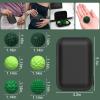 BUSOHA Silicone Fidget Balls - 6 Pack New Grade Fidget Toys Stress Balls for Adults Sensory Stone Travel Toys for Calming,Autism and ADHD,Gifts for Teens view 2