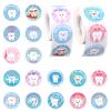 1000pcs Dental Stickers, 1.5in Round Cute Dentist Decals Tooth Fairy Stickers Reward Prize for Kids Fun Dental Decorations for Notebook Laptop Water Bottle (Style 2) view 1