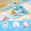 1000pcs Dental Stickers, 1.5in Round Cute Dentist Decals Tooth Fairy Stickers Reward Prize for Kids Fun Dental Decorations for Notebook Laptop Water Bottle (Style 2) view 4