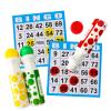 SEETOOOGAMES Disposable Bingo Cards Bulk- 1on Blue Paper (100 Books of 5 Sheets) for Large Groups view 4