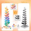 Marble Run Wood Ball Drop Toy for Kids 3-5 Toddlers Wooden Musical Tree Set Ball Run Toys for 4-8 8-12 Years Old Marble Tree Montessori Toys Christmas Birthday Gift (1.1inch Balls) view 4